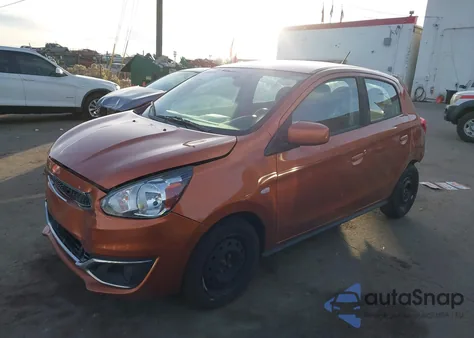 2019 Mitsubishi Mirage Es из США, поврежденный, VIN ML32A3HJ5KH014679